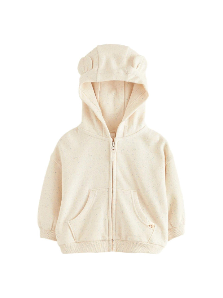 NEXT Mädchen Standard Kapuzenjacke 110-116 Oatmeal, 110-116 Oatmeal