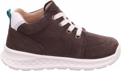 Superfit 1-000366 Unisex - Babys Halbschuhe 28 EU Braun Grün 3010, 28 EU Braun Grün 3010
