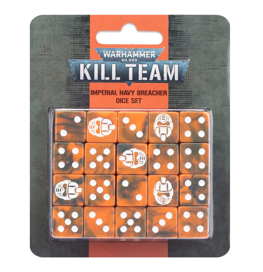 Games Workshop - Warhammer 40.000 - Kill Team: Imperial Navy Breachers Würfelset