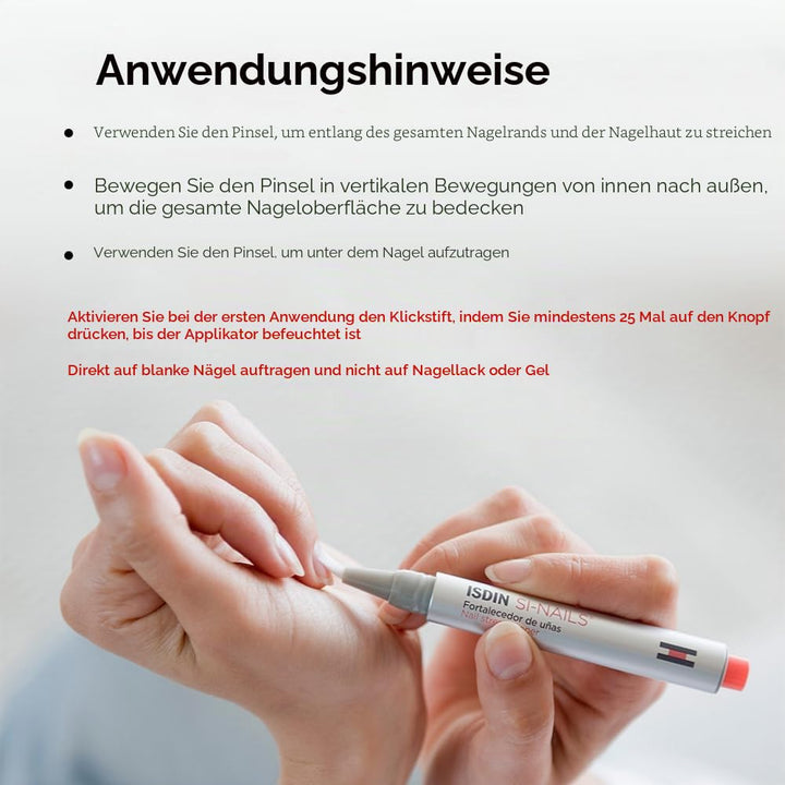 ISDIN SI-NAILS Nagelhärter für gesunde Nägel, spendet Feuchtigkeit für Nägel und Nagelhaut, härtet N