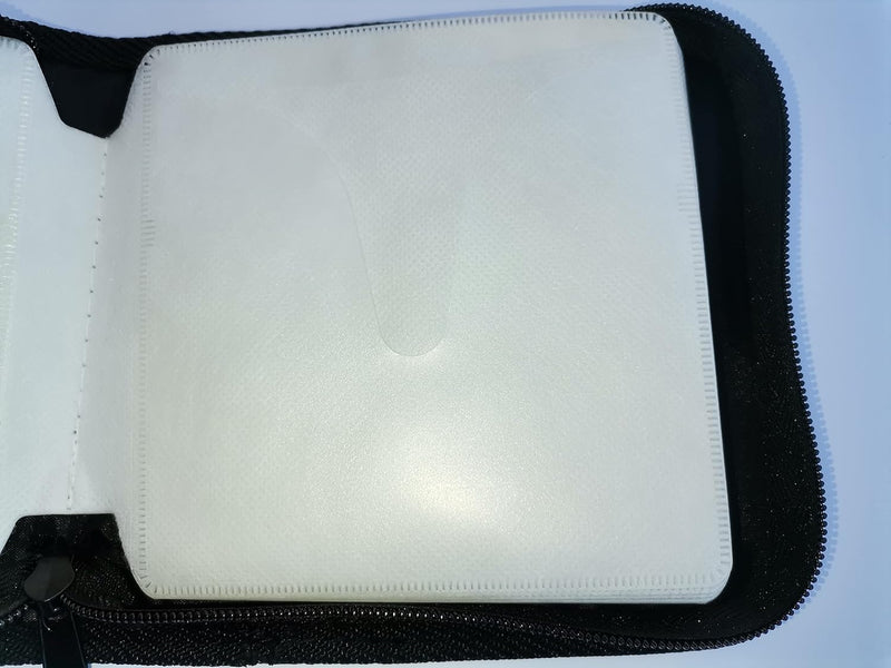 Tillmann Media CD-Tasche zur Archivierung von 20 Discs/CD/DVD/Blu-Ray – Menge: 12 Stück – CD Organiz