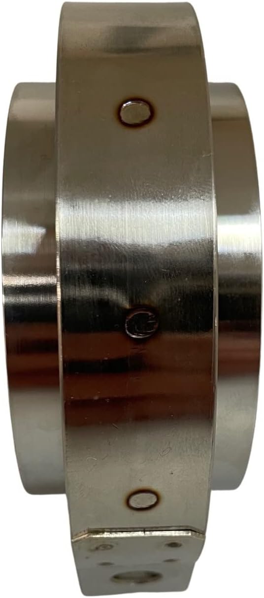 Boltza® V-Band Klemme + Flansche komplett Edelstahl extra Turboschlauch (76 mm) 3.0" Inch (76mm), 3.