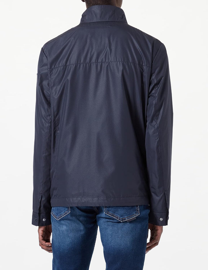 Geox Herren M Vincit Jacket 56 Sky Captain/Diamond, 56 Sky Captain/Diamond