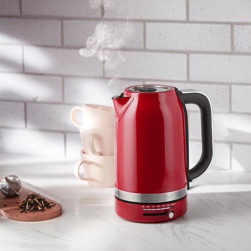 KitchenAid Wasserkocher mit Temperatureinstellung von 50 bis 100°C | Teekocher mit Temperaturanzeige