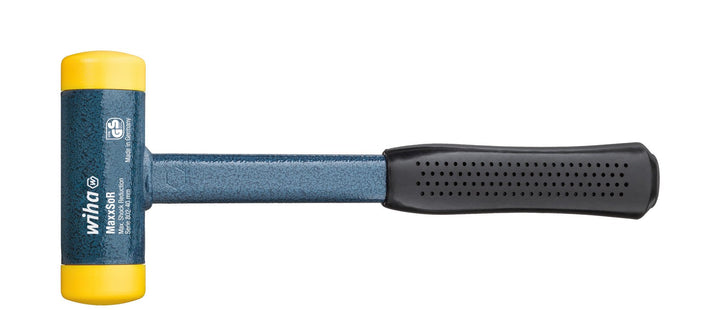 Wiha Schonhammer rückschlagfrei, mittelhart mit Stahlrohrstiel (02124) 35 mm, 35 mm