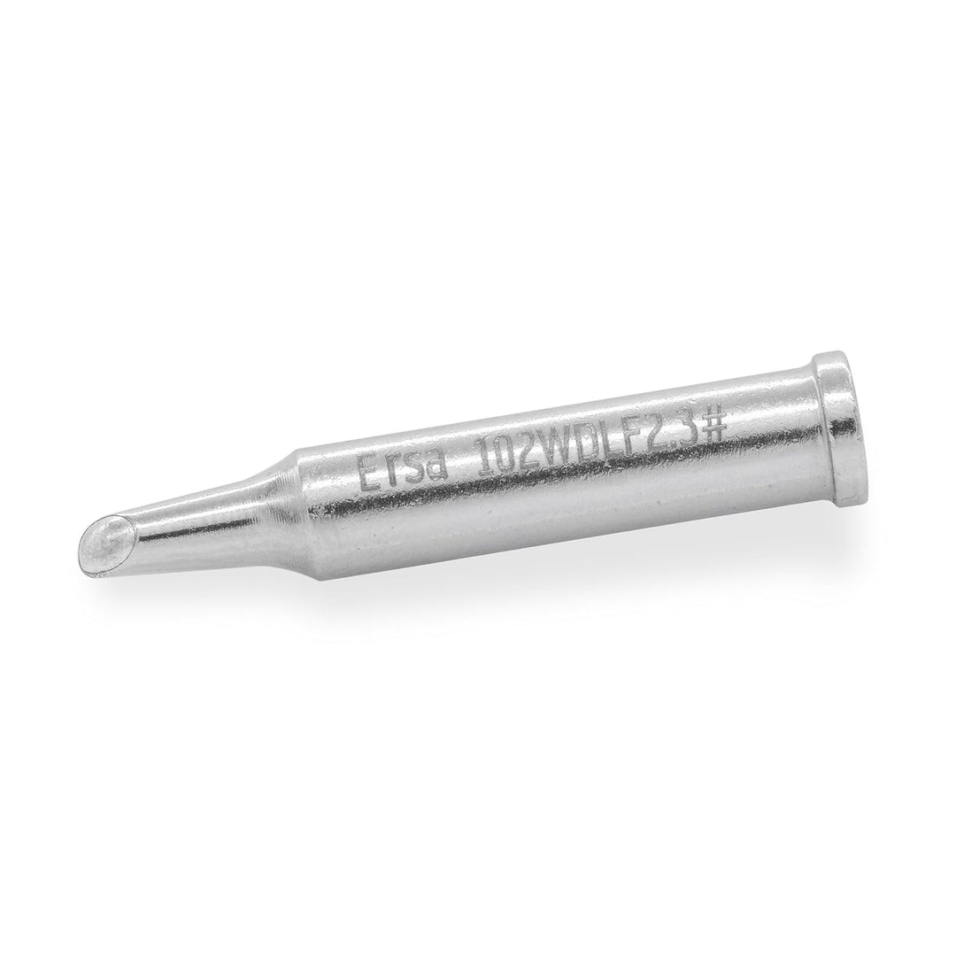 ERSA ERSADUR Dauerlötspitze gerade Power-Well mit Hohlkehle 2,3 mm Durchmesser mit ERSADUR-LF Beschi