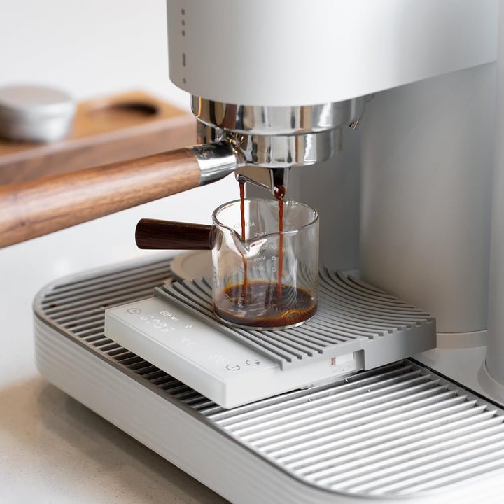 TIMEMORE Basic 3.0 Kaffee-Waage, Espresso-Waage mit Timer & Verhältnis/Durchflussrate, oz/kg umschal