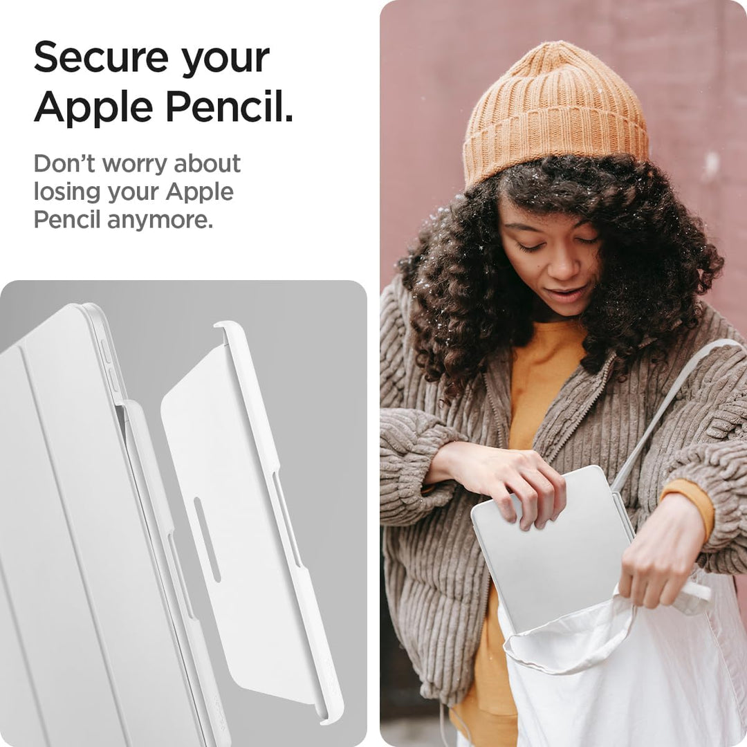 Spigen DA20 Apple Pencil Stifthalter für Pro und 2. Generation Kompatibel mit iPad Pro 11"/ 13", Air