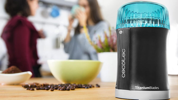 Cecotec TitanMill Elektrische Mühle 200 W Für Kaffeebohnen Gewürze Getreide Mühle Impulstaste Extra