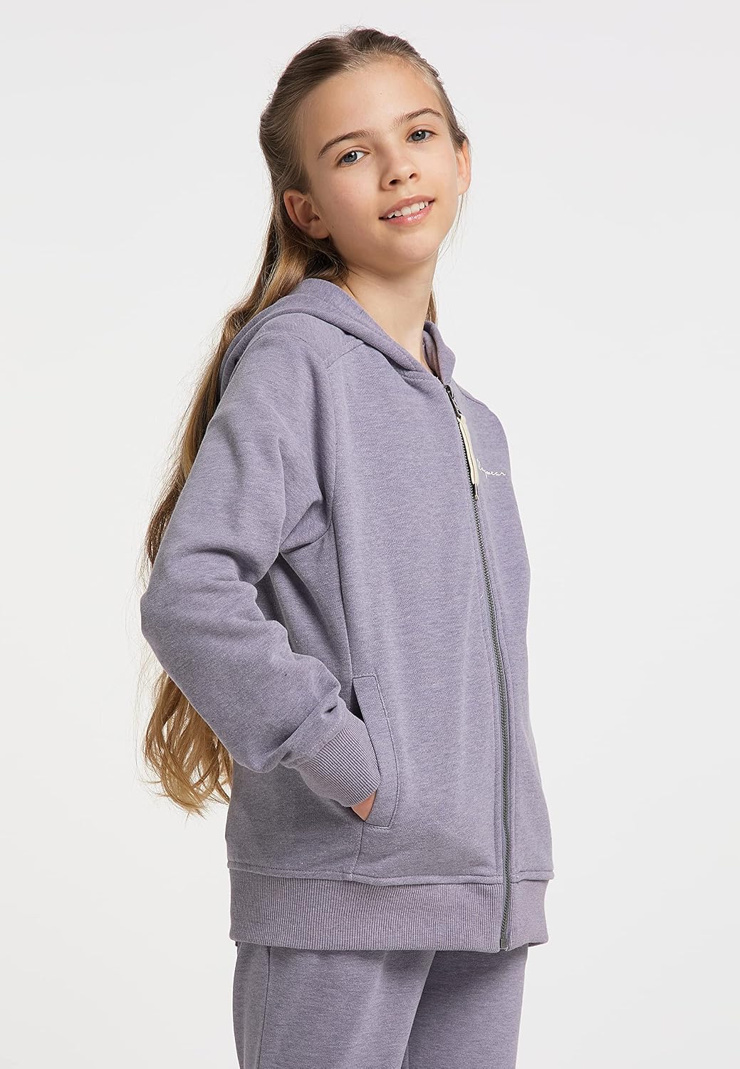 Ragwear Mädchen Sweatjacke oder Hose THEA ZIP ORGANIC Sweatshirt mit Kapuze und Reissverschluss Über