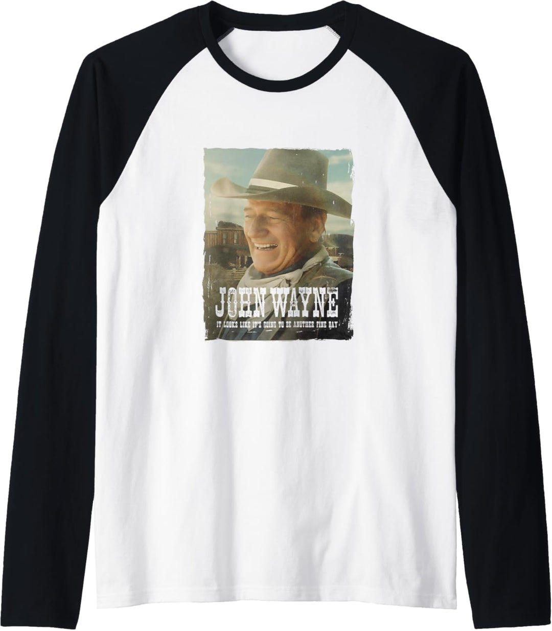 John Wayne Schöner Tag Raglan