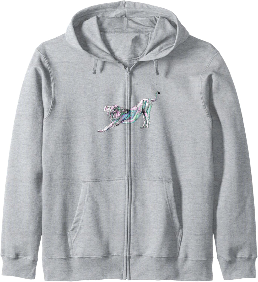 Löwe (helle Shirts) Kapuzenjacke