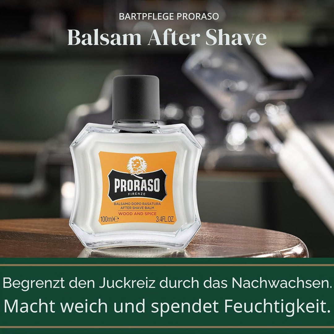 Proraso Wood and Spice After Shave Balsam, 100 ml Single, Single