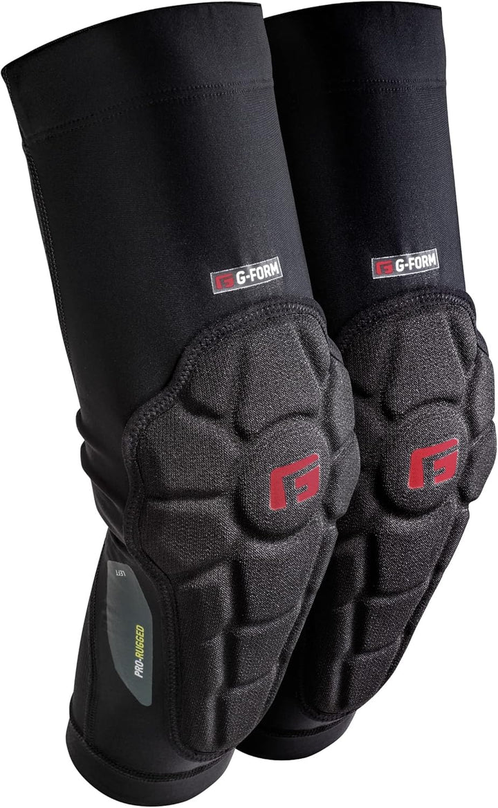 G-Form Pro-Rugged MTB Ellenbogenpads - Pads Dirt Bike Gear - Ellenbogenpads Adult XS Black/Black, Ad