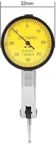 Messuhr mit Magnethalter 0~0,8 mm Magnet-Messstativ mit Messuhr Metall Flexible Starke Magnetische S