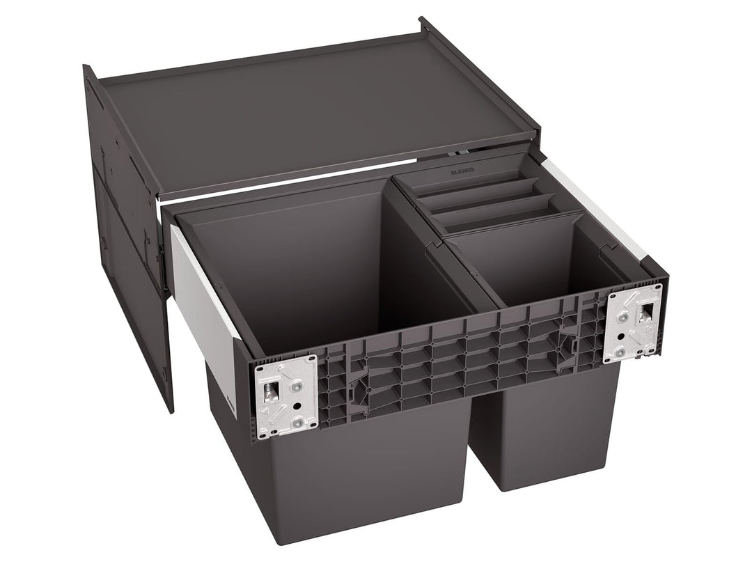 BLANCO SELECT II XL 60/3 | Kunststoff, Aluminium | 60er Unterschrank | Auszugssystem zur Frontanbind