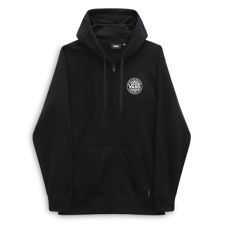 Vans Herren Original Zip Hooded Sweatshirt S Schwarz, S Schwarz