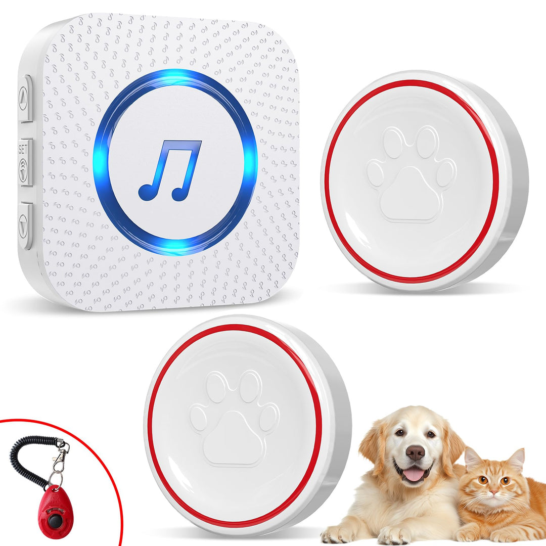 ChunHee Katzenklingel/Hundeklingel Buzzer Hund Haustier Türglocken Sensor Berührt Wasserdicht Türkli