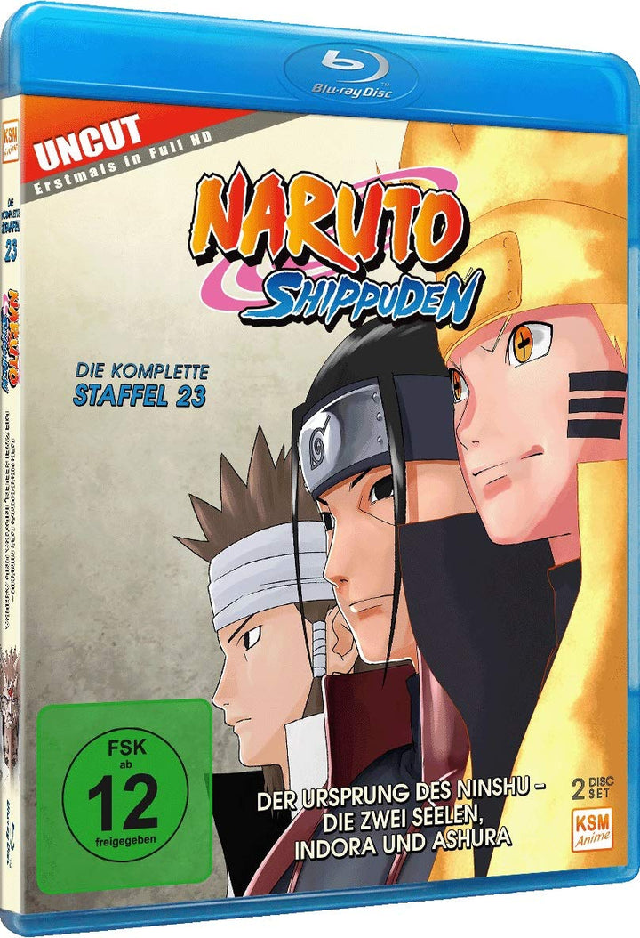 Naruto Shippuden - Staffel 23: Der Ursprung des Ninshu - Die zwei Seelen, Indora und Ashura (Folgen