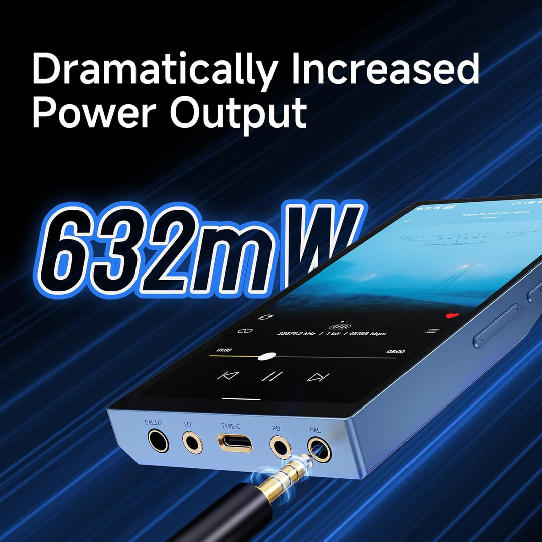 HiBy R6 ProII 2025 Digitaler Audio-Player mit Android 12 OS/Class A Verstärker / 5,9 Zoll Touchscree