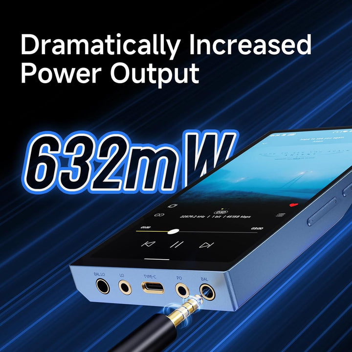 HiBy R6 ProII 2025 Digitaler Audio-Player mit Android 12 OS/Class A Verstärker / 5,9 Zoll Touchscree