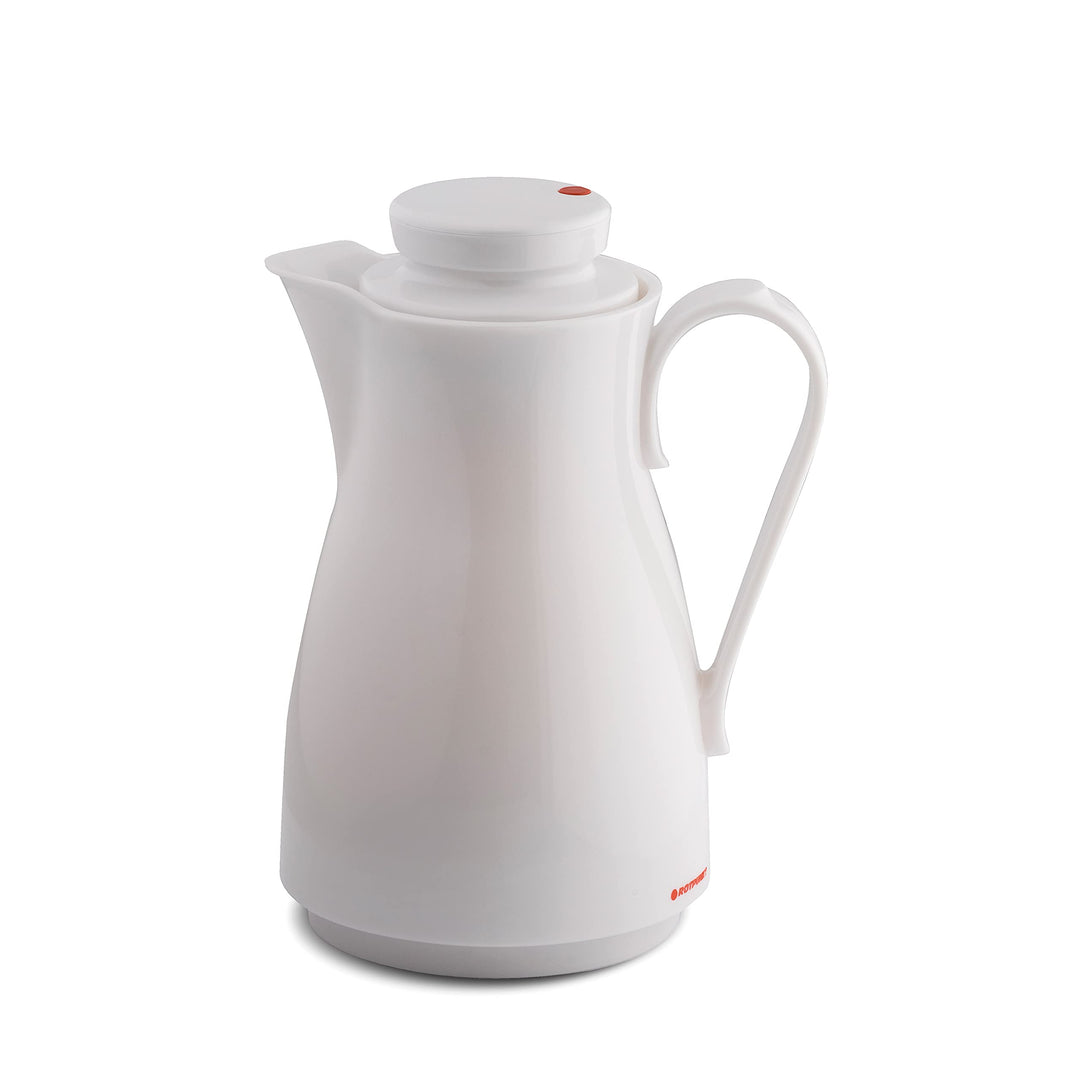 ROTPUNKT Isolierkanne 820 Karla 1,0 l | Zweifunktions-Drehverschluss | BPA Frei- gesundes Trinken |
