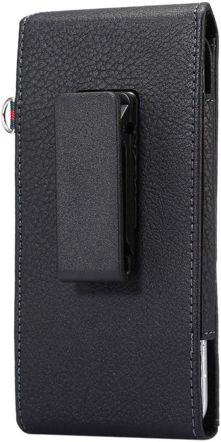 Magnetic Leather Card Holder Case Belt Clip Rotary 360 for Sony Xperia XZ1-COMPACT - Black