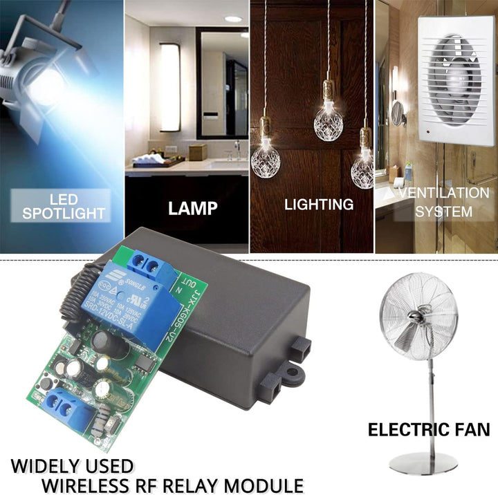 DieseRC Radiofrequenz Licht Fernbedienung Schalter 433 MHz RF Drahtloser AC 220V 230V 240V 1500 W Re