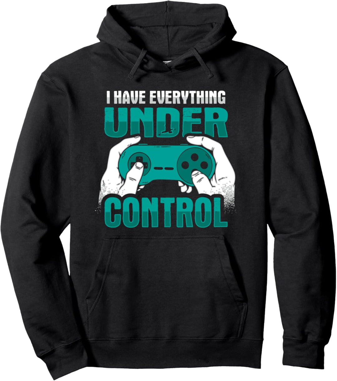 Lustiges Videospiel-Meme unter Kontrolle für einen Videospieler Pullover Hoodie