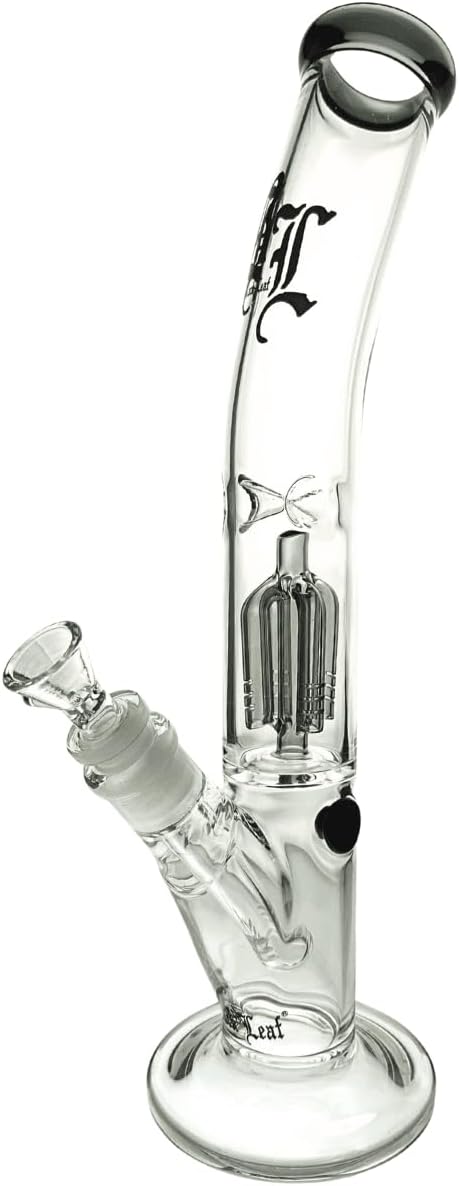 Black Leaf Icebong, 4-Arm Perkolator, grau
