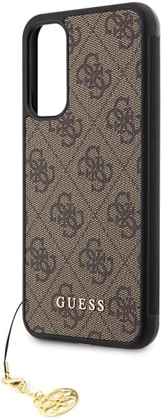 Guess GUHCSA34GF4GBR Hülle für A34 5G A346 braun hardcase 4G Charms Collection