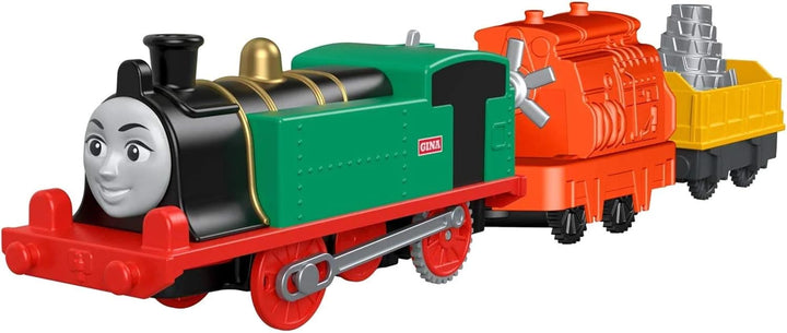 Thomas & Friends Gina GDV33, Thomas, die kleine Lokomotive & Freunde, motorisierter Zug, Mehrfarbig,