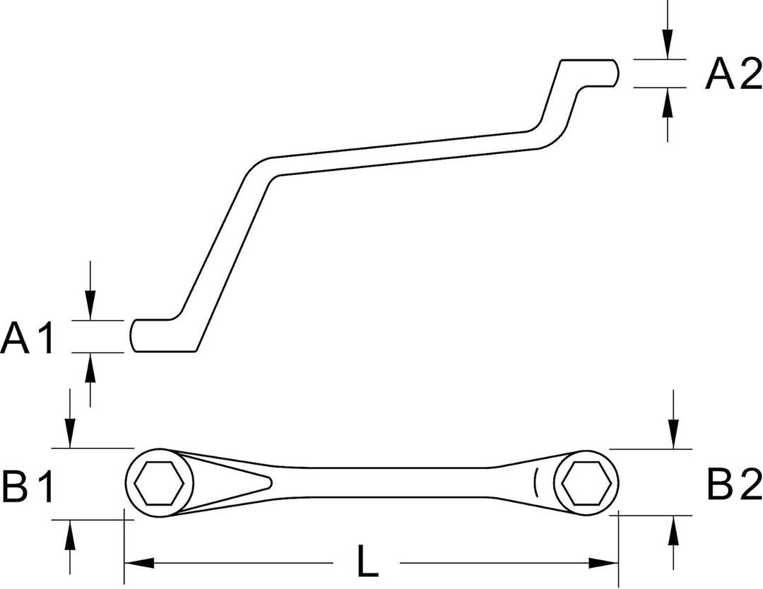 KS Tools 518.0307 Bremsen-Entlüftungsschlüssel, 7mm