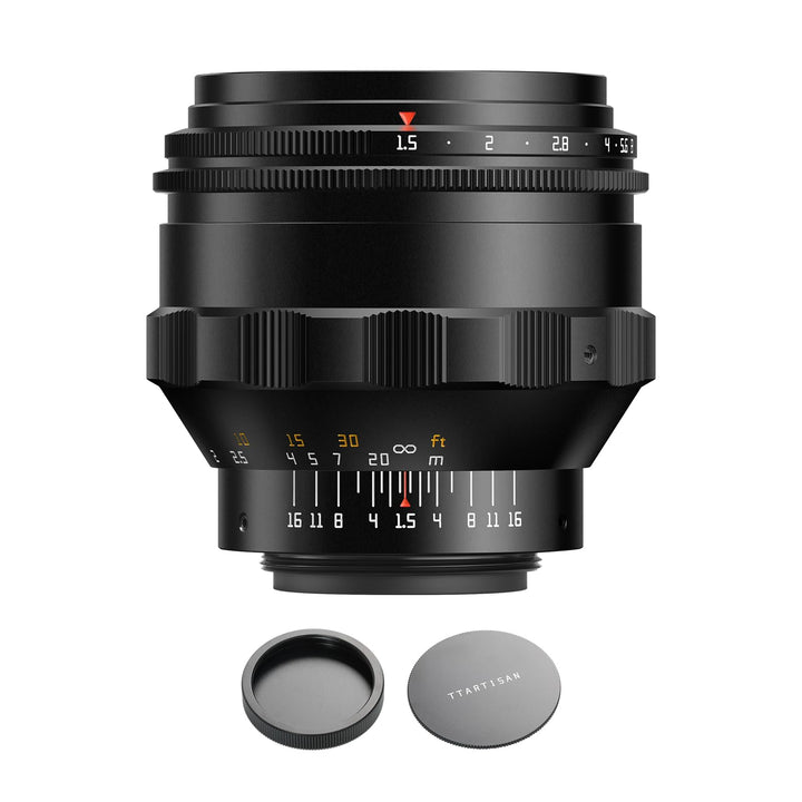 TTARTISAN 75 mm F1,5 Objektiv für M42 Mount Swirly Bokeh Vollformat Manueller Fokus Prime Objektive
