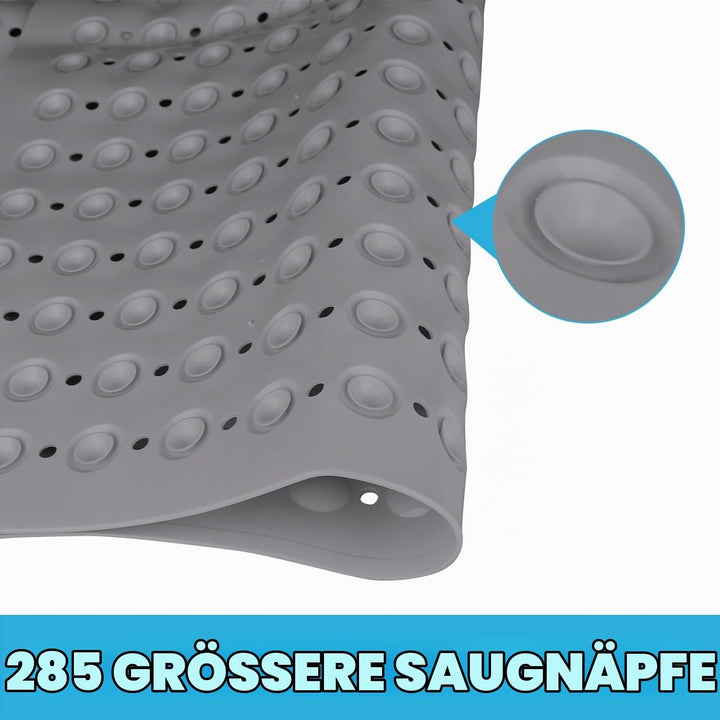Duschmatte rutschfest 80x80 cm Gross | Dicke Antirutschmatte Dusche Quadratisch Schimmelresistent |