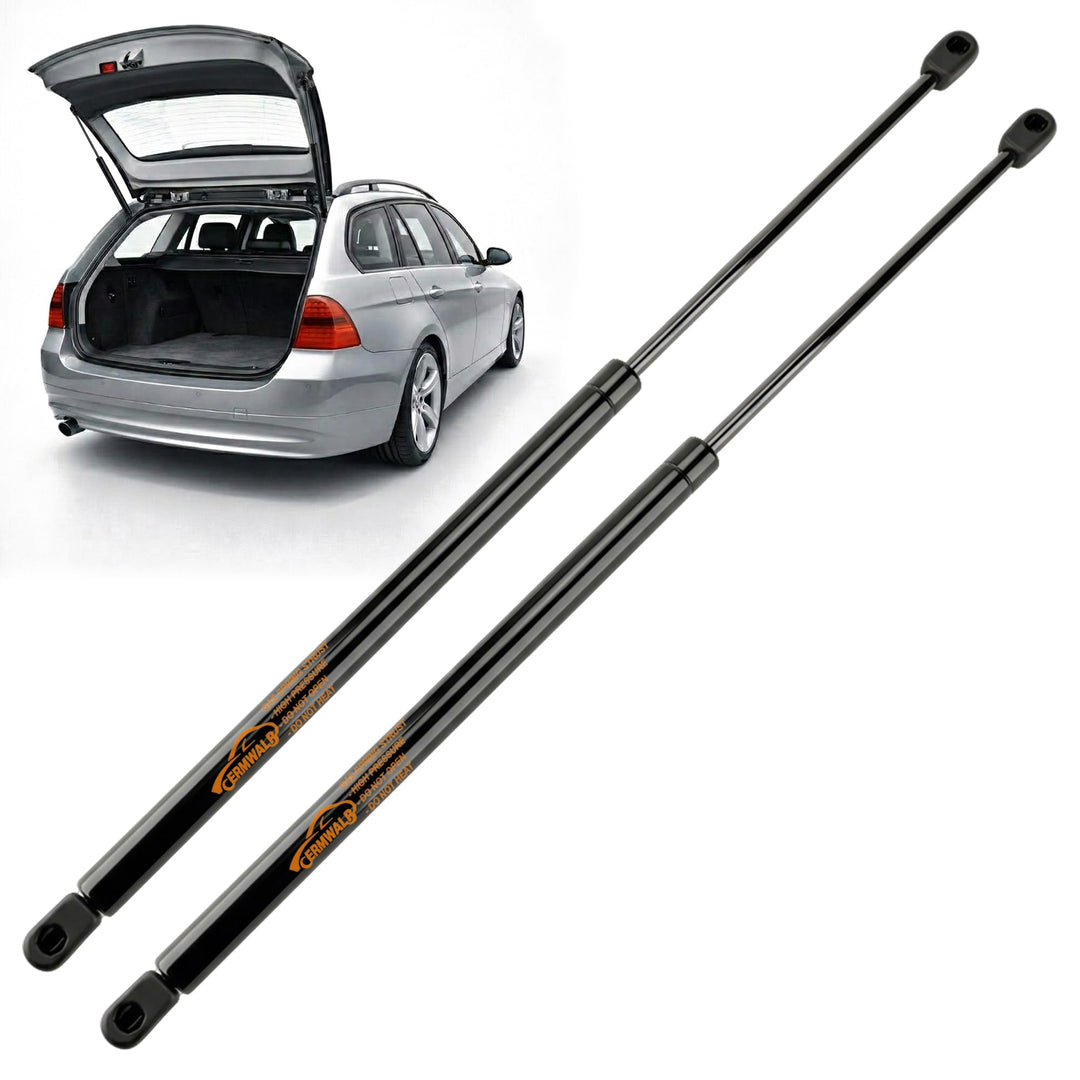 2X Heckklappendämpfer für BMW 3 Series E91 Touring 2004-2013 Gasdruckfeder Kofferraum Dämpfer Schwar