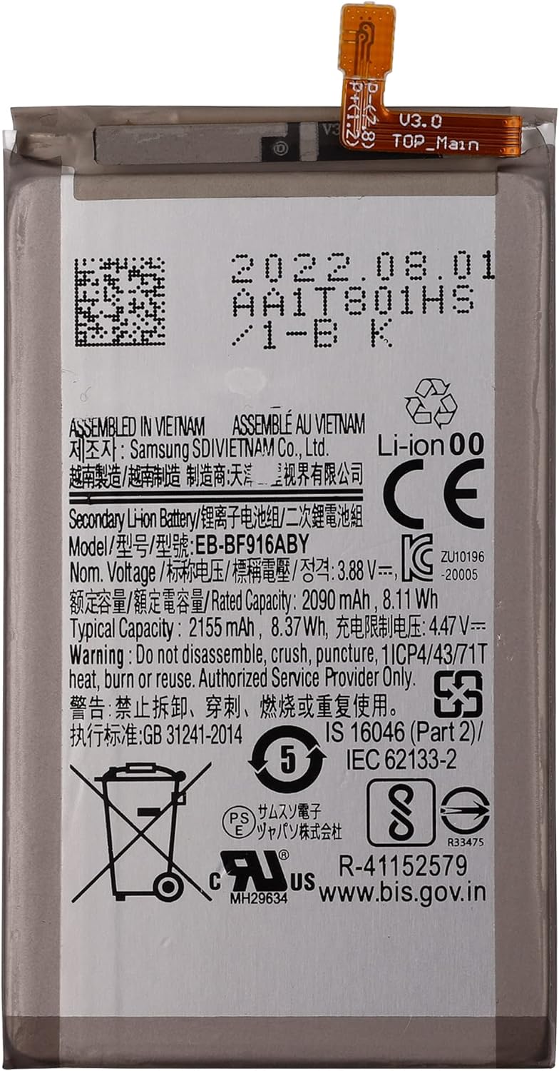 Swark EB-BF916ABY Akku Kompatibel mit Samsung Galaxy Z Fold2 5G SM-F916 with Tools
