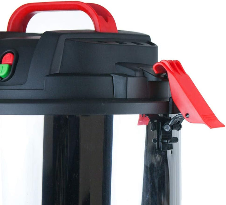 Grafner XXL Edelstahl Nass- und Trockensauger 1200 Watt, 30 Liter, incl. Vliesfilter, Saugrohr, Bode