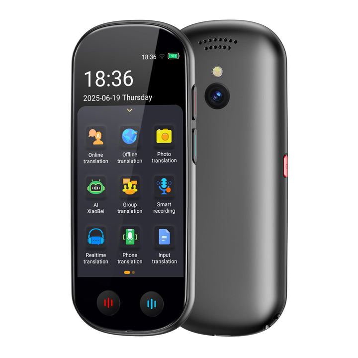 Sprachübersetzer Gerät,Übersetzungsgerät mit Sprachausgabe Translator,Übersetzer Echtzeit 150 Sprach
