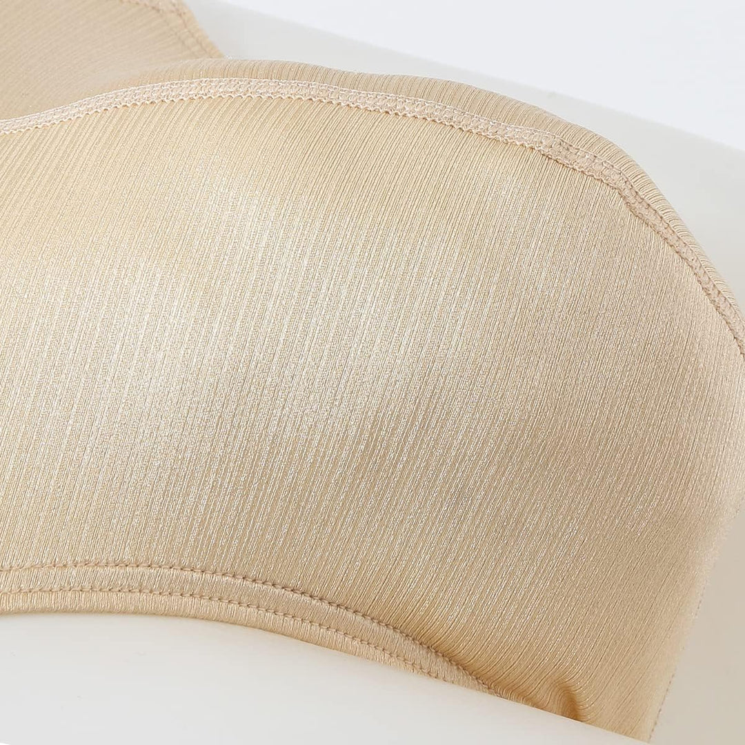 Herren String Tanga Unterwäsche T-Passform aus Seide G-String Sexy und Atmungsaktiv M Cremefarbe, M