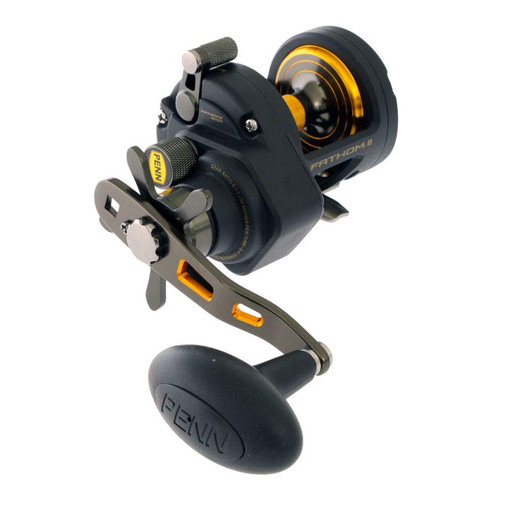 Penn FTHII12SD Fathom II Star Drag Reel, 7 BRG, 6.1:1, Rnd,430/10#