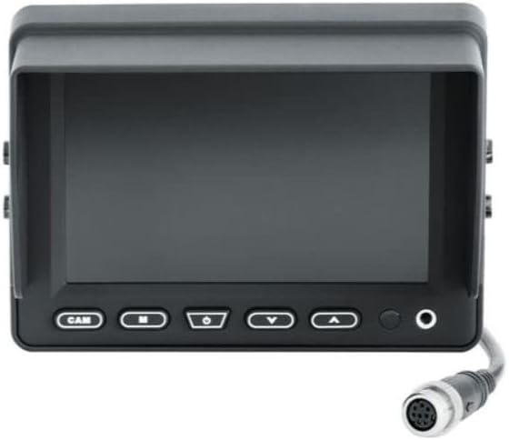 VSG24 5" AHD 1080P Allround-Rückfahrmonitor / 12-24 Volt/Kamerastromversorgung/Bildspiegelung / 2 Vi
