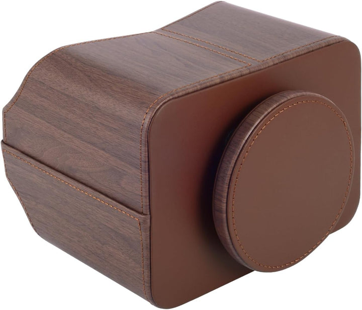 360-drehender Fernbedienungshalter, 5-Teile Nachttisch PU-Leder Multifunktionale Organizer Büro Schr