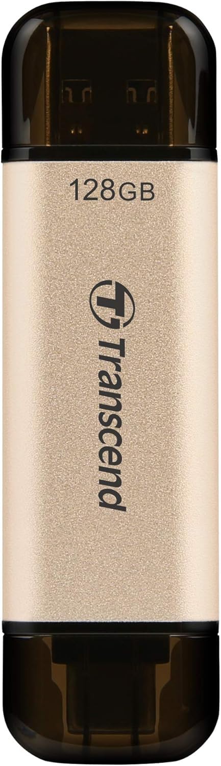 Transcend 128GB JetFlash 930C USB 3.2 Gen 1 Flash Drive TS128GJF930C, Rose Gold, 128GB