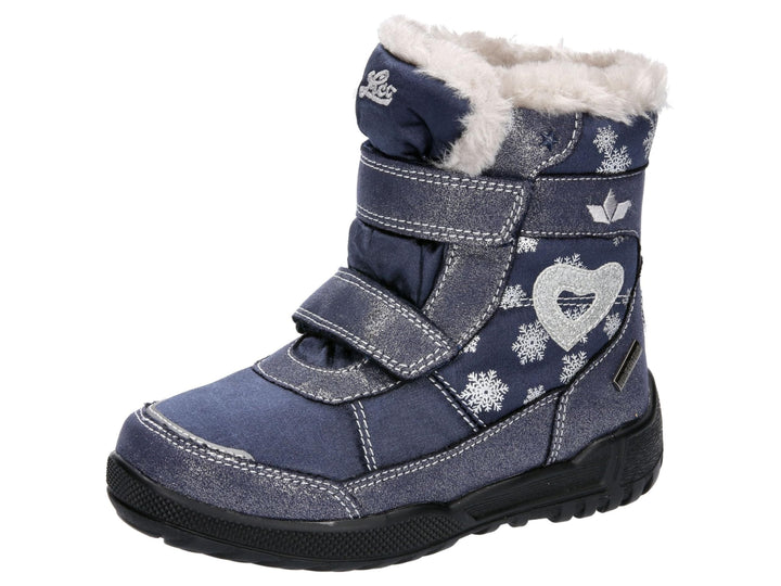 Lico Mädchen Antonia V Schneestiefel 25 EU Marine Silber, 25 EU Marine Silber