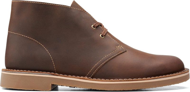 Clarks Herren Desert Boot Bushacre 3 Chukka-Stiefel 39.5 EU Beeswax, 39.5 EU Beeswax