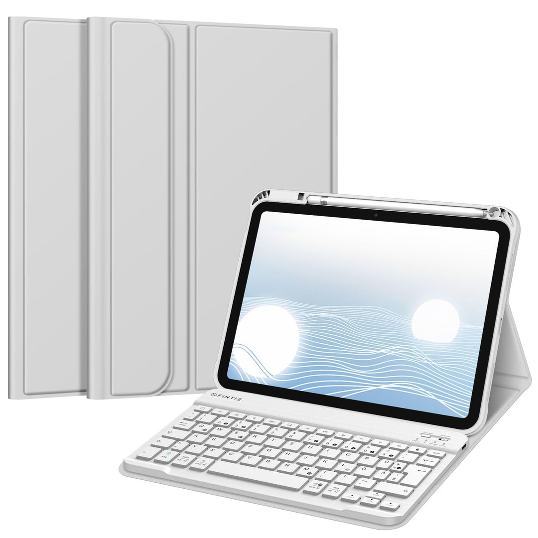 FINTIE Tastatur Hülle für iPad 11. Generation 11" 2025, iPad 10. Generation 2022 10.9", Schutzhülle