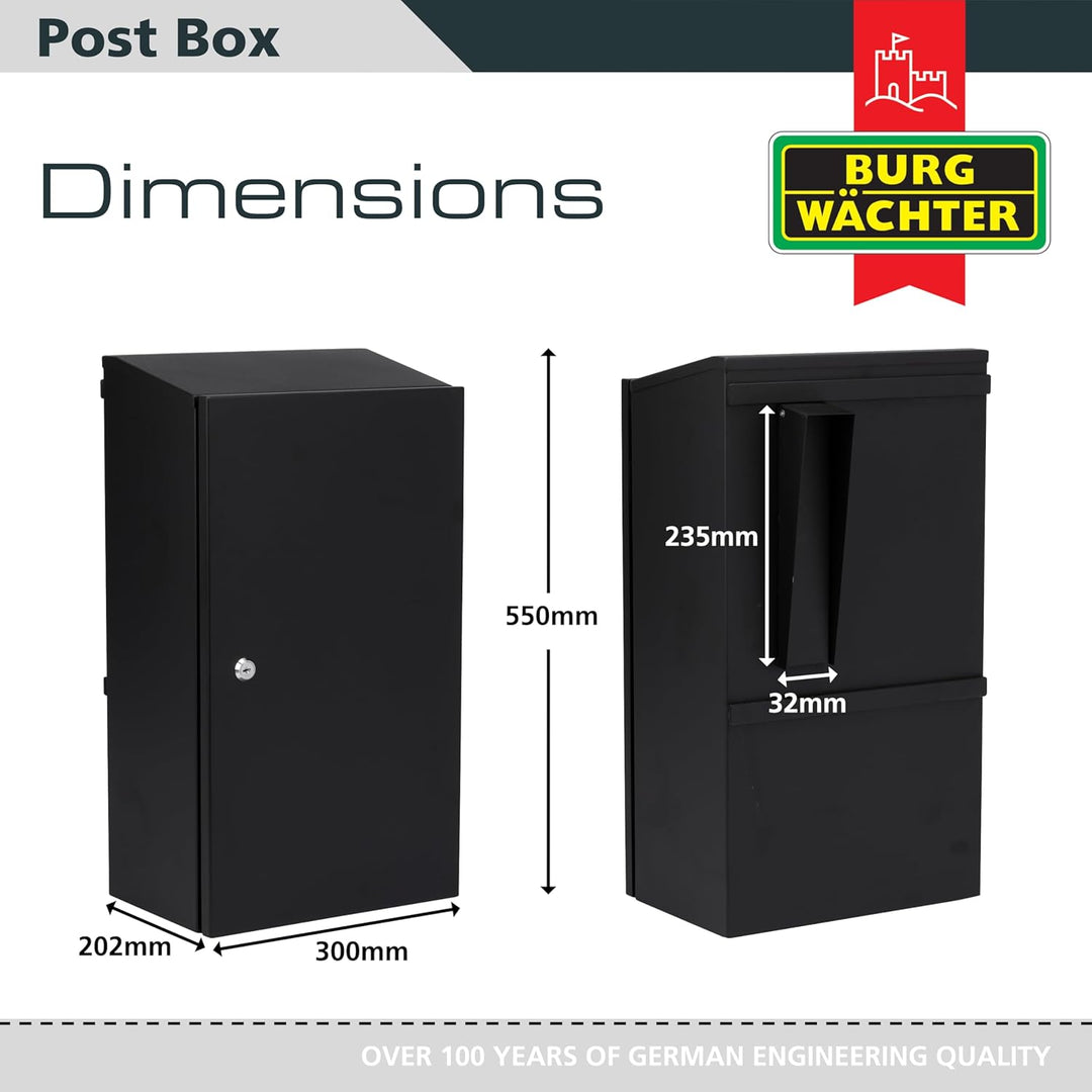 G2 Trading Company 080 Sicherer Tor und Geländer Box – Schwarz