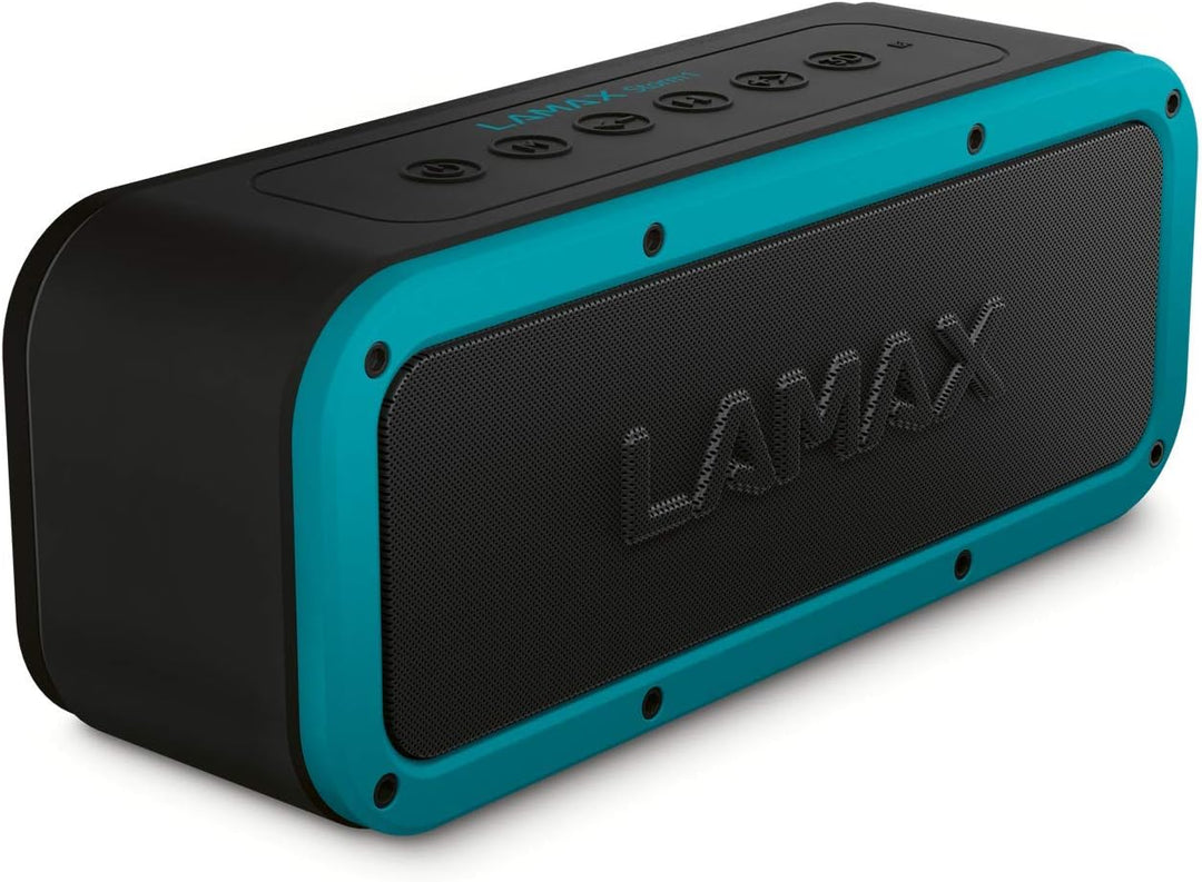 LAMAX Storm1 Bluetooth Lautsprecher 5.0, 40W, Tragbarer Kabelloser Bluetooth Box mit IP67 Wasserdich