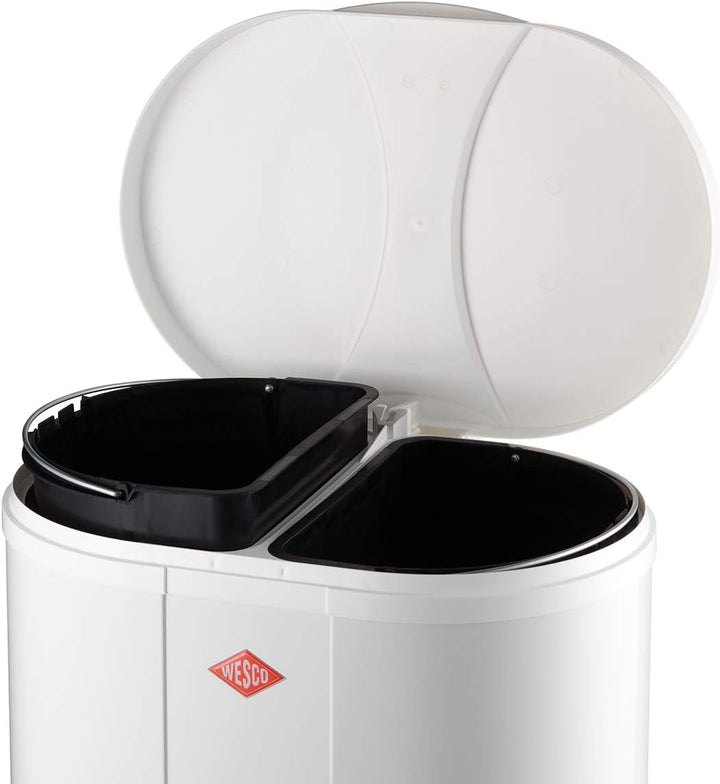 Wesco Öko-Sammler 170 - 2 x 15 Liter weiss, Weiss